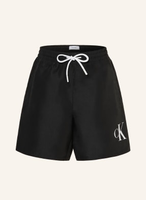 Calvin Klein Badeshorts Ck Monogram blau