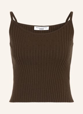 Marc O'polo Denim Pletený Top tmavě hnědá