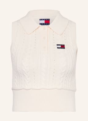 Tommy Jeans Pletený Top režná