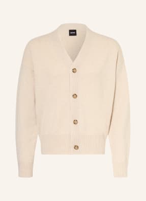 Boss Strickjacke Ucone weiss