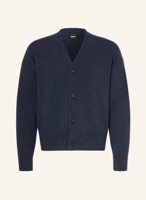 Boss Strickjacke Ucone blau