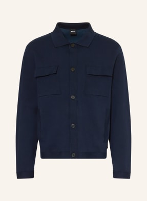 Boss Strickjacke Uttoni blau