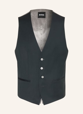 Boss Anzugweste Huge Slim Fit gruen