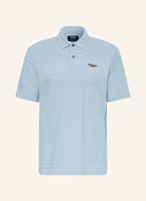 Boss Piqué-Poloshirt Parris blau