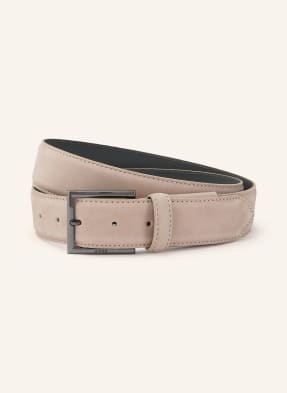 Boss Ledergürtel Dressletic beige