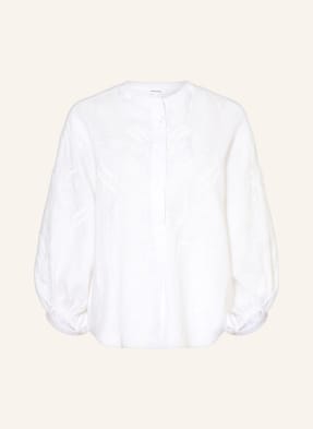 Darling Harbour Blusenshirt Mit Lochspitze weiss