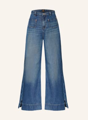 Boss Flared Jeans Marlene blau