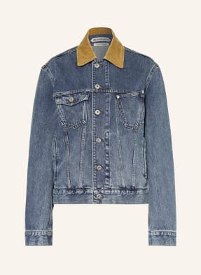 Jw Anderson Džínová Bunda modrá