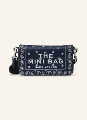 Marc Jacobs Umhängetasche The Mini Bag Bandana Leather blau