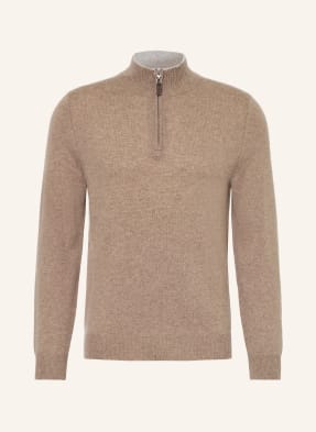 Ftc Cashmere Kašmírový Svetr hnědá