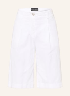 Luisa Cerano Bermudas Mit Leinen weiss
