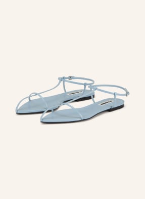 Jil Sander Sandály tmavě modrá