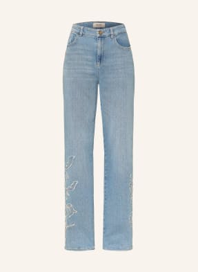 Mos Mosh Rovné Džíny Mmrelee Blossom 406 light blue