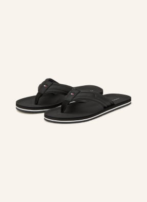 Tommy Hilfiger Zehentrenner schwarz