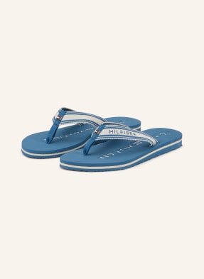 Tommy Hilfiger Zehentrenner blau