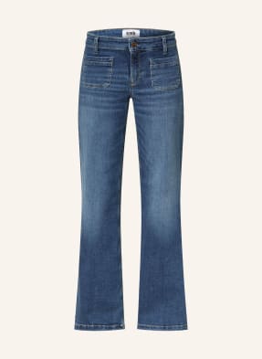 Cambio Wide Leg Jeans Tess blau