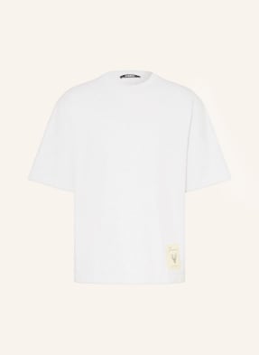 Jacquemus Tričko Le Tshirt Torneo Mc světle šedá / béžová