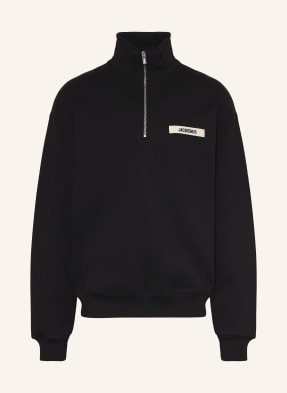 Jacquemus Mikina Le Camionneur Gros Grain černá