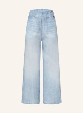 Marc Cain Culotte Willmar V Džínovém Vzhledu 352 vintage blue