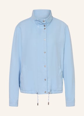 Marc Cain Bunda S Lněným Vzorem 362 little boy blue