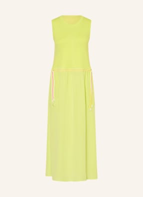 Marc Cain Šaty Z Kombinace Materiálů 411 sunny lime new