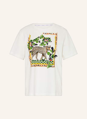 Marc Cain T-Shirt Mit Schmucksteinen weiss