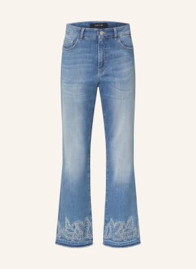 Marc Cain Krátké Džíny Forli 353 blue denim