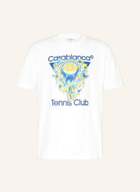 Casablanca T-Shirt Tennis Club Icon weiss