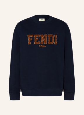 Fendi Mikina tmavě modrá