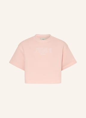 Fendi Tričko světle růžová / bílá
