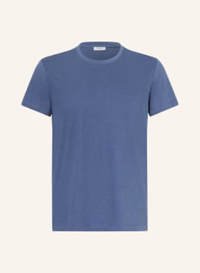 Paul T-Shirt Mit Leinen blau