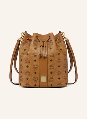 Mcm Beuteltasche Dessau Medium Mit Pouch braun