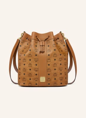 Mcm Beuteltasche Dessau Iv Mit Pouch braun