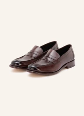 Cordwainer Penny Loafers tmavě hnědá