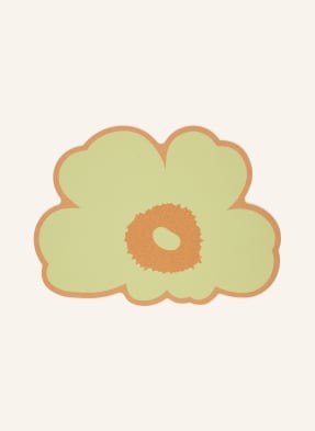 Marimekko Podložka Pod Talíř Unikko světle zelená / hnědá