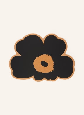 Marimekko Podložka Pod Talíř Unikko černá / hnědá