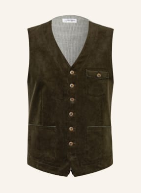 Grasegger Sako Wum Slim Fit Z Manšestru 024 grün