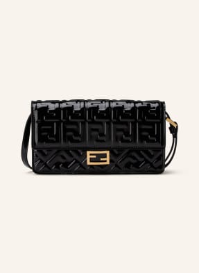 Fendi Peněženka Na Řetízku Baguette černá / zlatá