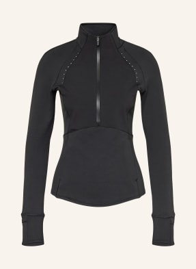 Lululemon Funkční Tričko Cold Weather Running Half Zip černá