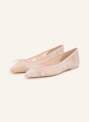 Pretty Ballerinas Baleríny Ella S Třpytivou Nití béžová