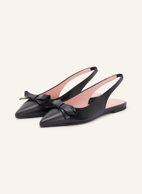 Pretty Ballerinas Slingballerinas Coton černá