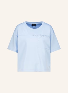 Monari T-Shirt Mit Schmucksteinen blau