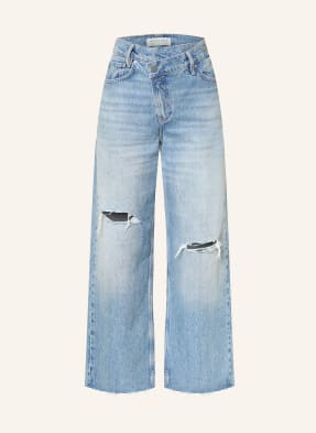Allsaints Wide Leg Jeans Aki blau