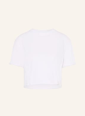 American Vintage Cropped-Shirt Apoly weiss