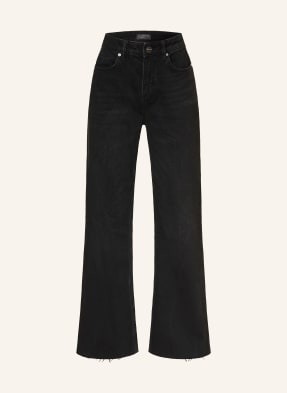 Allsaints Flared Jeans Ember schwarz