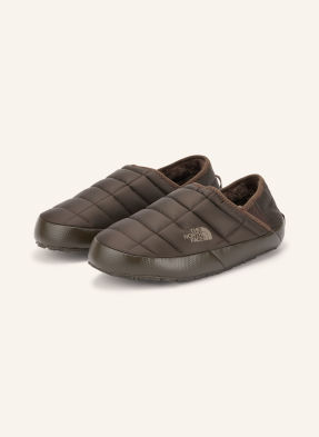 The North Face Slipper Thermoball™ Traction Mit Kunstfell braun