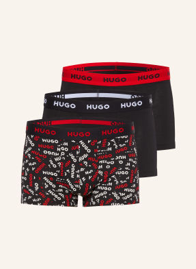 Hugo 3er-Pack Boxershorts schwarz