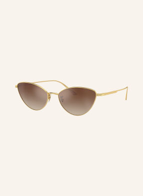 Oliver Peoples Sluneční Brýle ov1328s zlatá/tmavohnědá zrcadlová