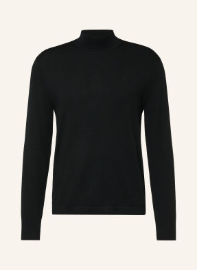 Calvin Klein Svetr Z Merino Vlny černá
