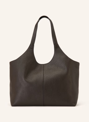 Aesther Ekme Shopper Cabas Supple Xl tmavě hnědá